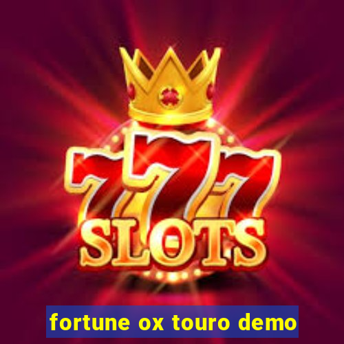 fortune ox touro demo